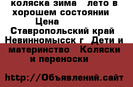 коляска зима - лето в хорошем состоянии › Цена ­ 1 500 - Ставропольский край, Невинномысск г. Дети и материнство » Коляски и переноски   